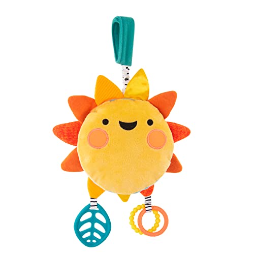 Musical Sunshine Activity Mirror with Teether and Sensory Textures
