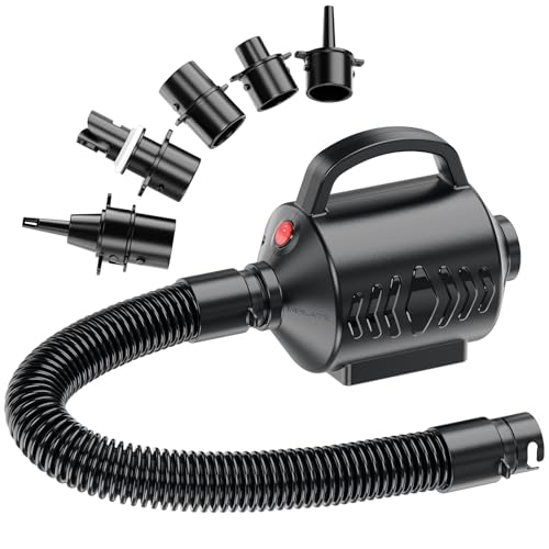 Electric Air Pump for Inflatables - High-Power Quick-Fill Inflator Deflator