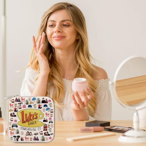 Small Travel Jewelry Box Organizer - Portable PU Leather Jewelry Case