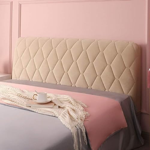 Velvet Headboard Cover for Queen, Twin, Full, King Beds - Dustproof & Soft