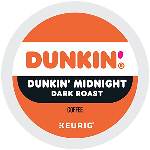Dunkin Donuts K-Cup Pods, Original Dark Roast, 22/box