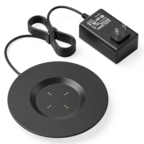 WUKUR Black Charging Coaster for Temperature Control Mug - Compatible with 1st & 2nd Gen Smart & Travel Mugs