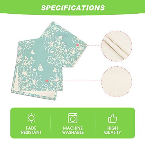 Blue Bloom Flowers Spring Table Runner - 13 x 120 Inch Home Decor
