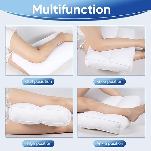 Knee Pillow for Side Sleepers - Support for Leg, Back & Hip Pain