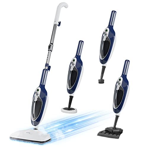 10-in-1 Steam Mop and Handheld Steam Cleaner with 11 Accessories