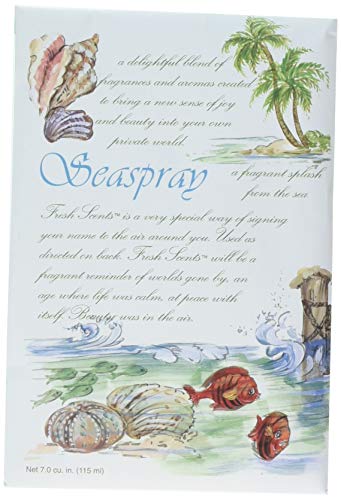Seaspray Scented Sachets for Home Fragrance, 6-Pack with Essential Oils