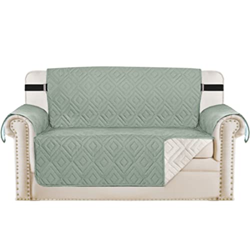 Reversible Loveseat Cover - Anti-Slip, Water-Resistant Protector