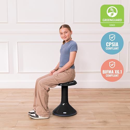 18-Inch Active Wobble Stool for Flexible Seating and Posture Support
