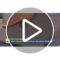 Bedsure Bamboo Queen Sheet Set - Cooling Silky Soft Bed Sheets, Dark Grey