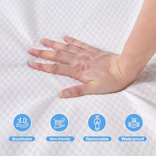 Dual Sided Breathable Baby Crib Mattress for Infant & Toddler Bed - 52"x28"x5"