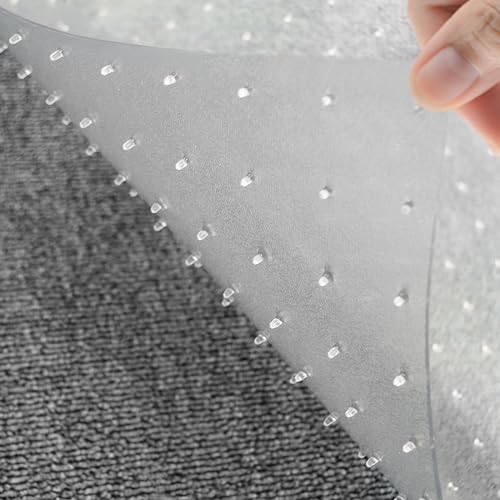 Clear Carpet Runner, 72 x 36 Inch Heavy Duty Vinyl Protection for Carpets