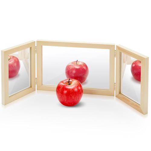 3-Panel Sensory Tri-Fold Mirror for Light Table and Early Learning