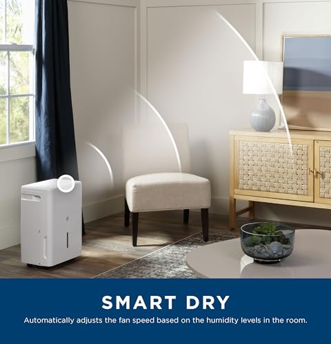 35 Pint Portable Dehumidifier for Basement and Bedroom with Continuous Drain