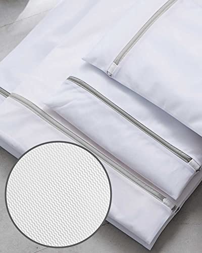 Mesh Laundry Bags for Delicates 3-Pack - Small, Medium & Large