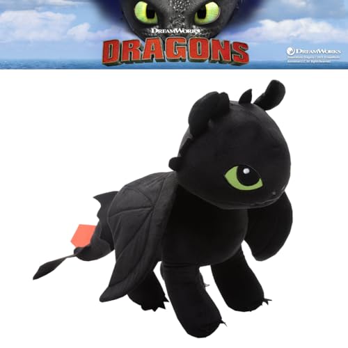 How to Train Your Dragon Toothless Plush Cuddle Pillow Buddy, 24-Inch