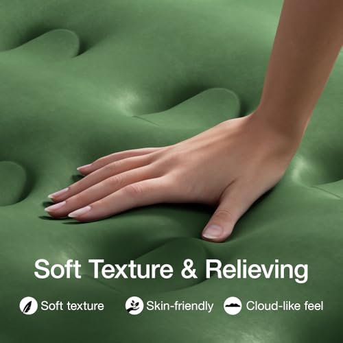 Twin Air Mattress with Built-In Pump - 18" Inflatable Blow Up Bed