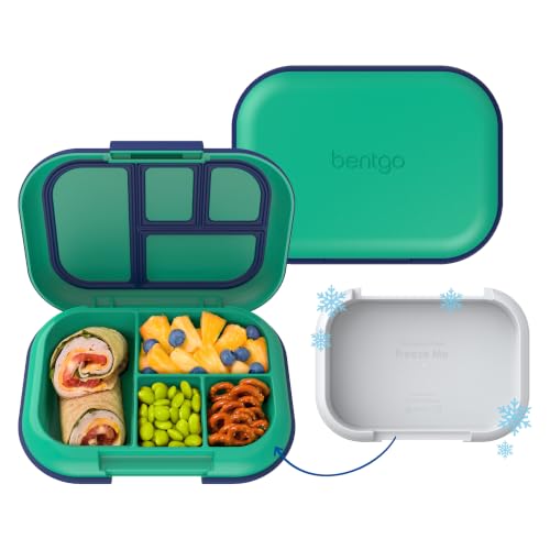 Bentgo Chill Kids 4-Compartment Bento Box with Built-In Ice Pack
