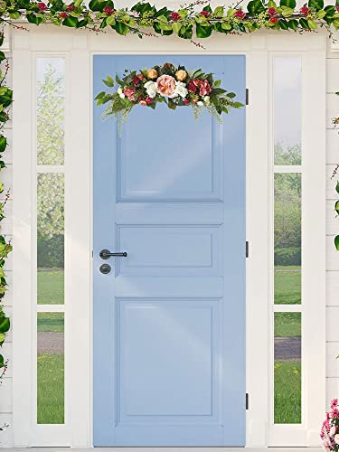 30-Inch Artificial Rose and Hydrangea Flower Swag for Wedding Arch Decor