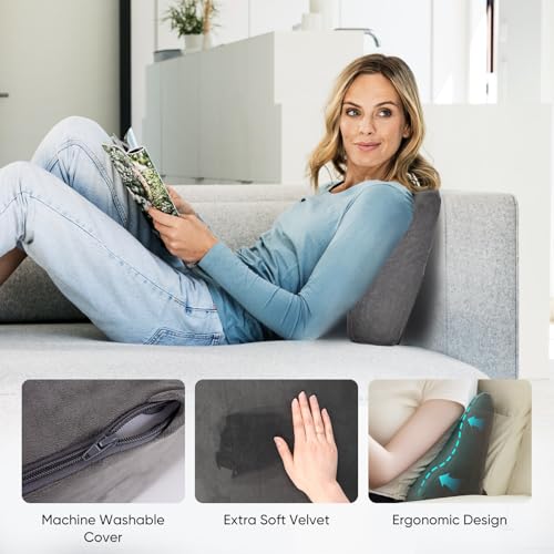 Ergonomic Lumbar Support Pillow for Recliners & Sofas