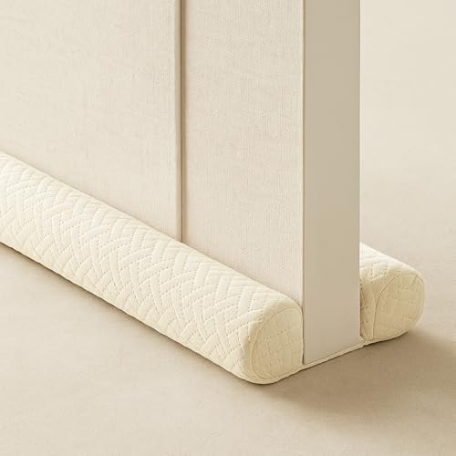 Under Door Draft Stopper and Noise Blocker - Adjustable 30"-36" Velvet Gap Filler