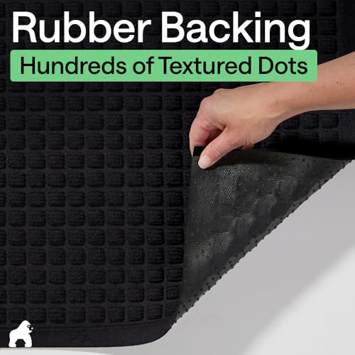 Ultra Absorbent Front Door Mat - Dirt Trapping Indoor Outdoor Doormat, 29x17