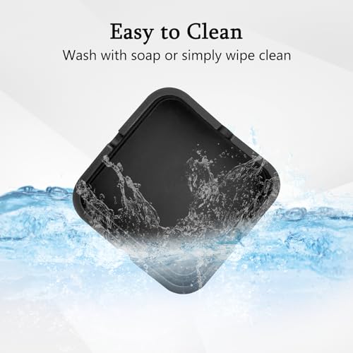 Heat-Resistant Silicone Ashtray, Windproof Outdoor and Indoor Ash Holder