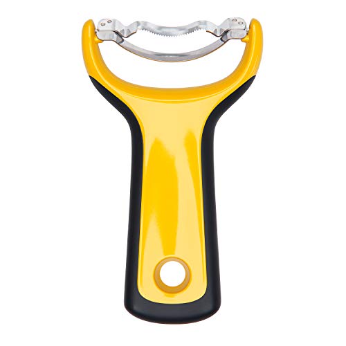 Stainless Steel Corn Peeler & Kernel Stripper with Ergonomic Handle