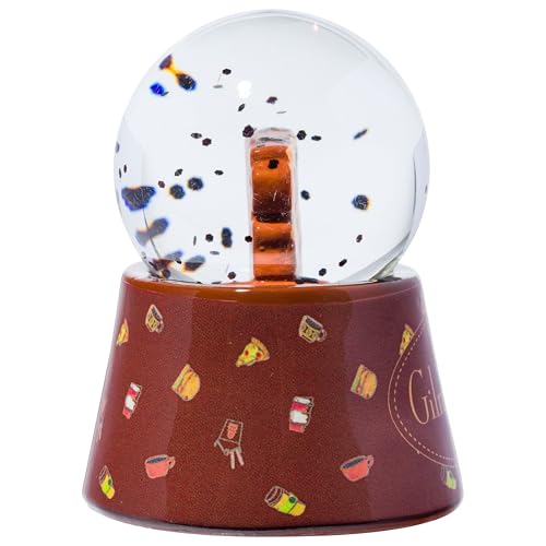 Luke's Diner Coffee Cup Light-Up Snow Globe - 3.8 Inch Mini Collectible