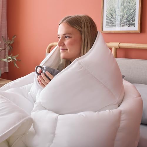 Linenspa All-Season Down Alternative Comforter & Duvet Insert - Queen White