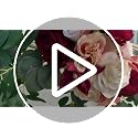 Artificial Flower Swag Set for Wedding Arch and Welcome Sign Decor