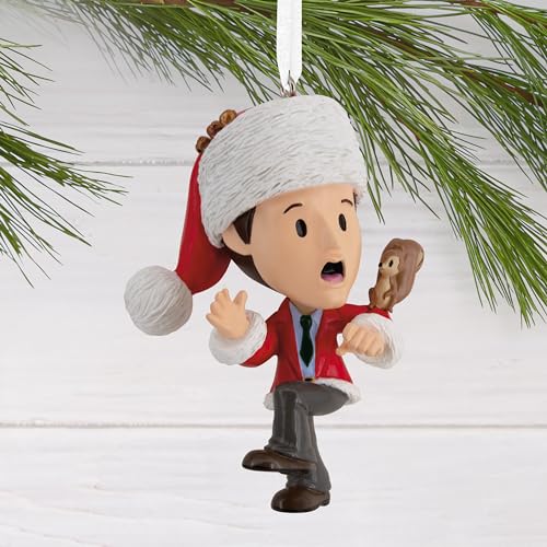 Hallmark Christmas Vacation Ornament Clark Griswold with Squirrel - Holiday Tree Decor