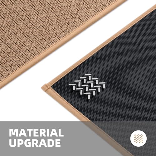 20x32-Inch Washable Kitchen Rug, Non-Slip Absorbent Chenille Floor Mat
