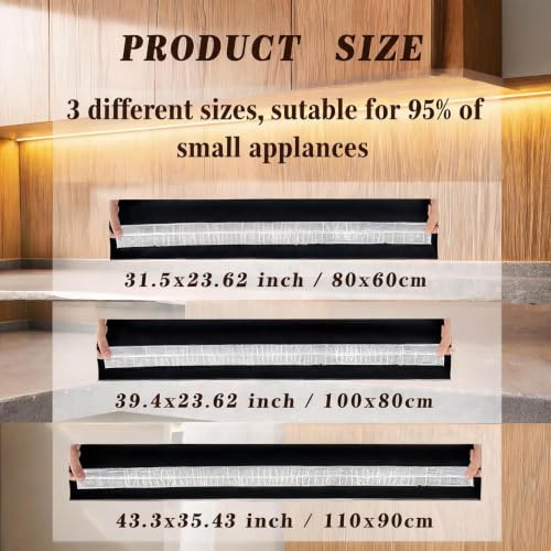 30-Piece Disposable Kitchen Appliance Dust Covers for Small Appliances