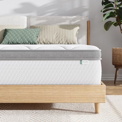 10-Inch Twin Hybrid Mattress, Pocket Innerspring with Pressure Relief