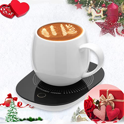 Dicross Oval 4.8 Inch Coffee Mug Warmer for Desk with Auto Shut Off