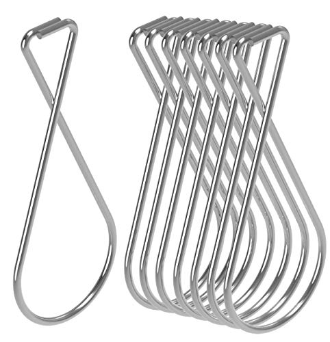 Heavy Duty Drop Ceiling Hook Clips - 100 Pack for Signs and Decorations