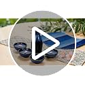 Goaste Japanese Ceramic Sake Set with Carafe and Cups - Dark Blue, Dishwasher Safe