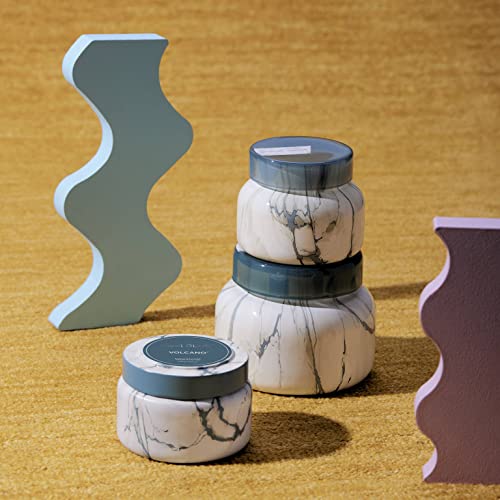 Modern Marble Travel Tin Candle - Volcano Scented, 8.5 oz