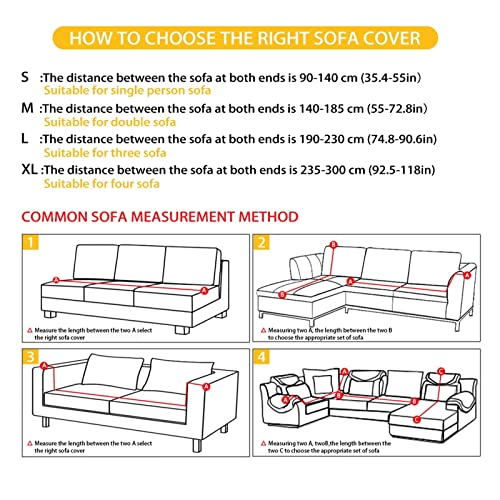 Reversible Sofa Cover Western Horse Slipcover with Adjustable Straps - X-Large