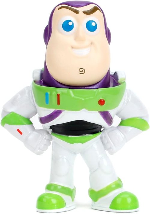 Jada Toy Story Metalfigs 4-Pack | Buzz Lightyear, Woody, Alien & Lotso | 2.5” Diecast Collectible Figures for Kids 8+