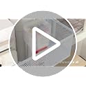 Hanging Bedside Caddy Shelf for Bunk Bed, Dorm Room, and Cubicle Wall