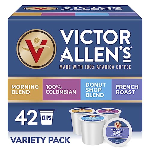 Victor Allen's Coffee Variety Pack Single Serve Pods 42 Count