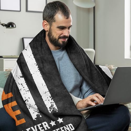 60x50 Black Uncle Blanket Gift for Birthday – Zvzmzy