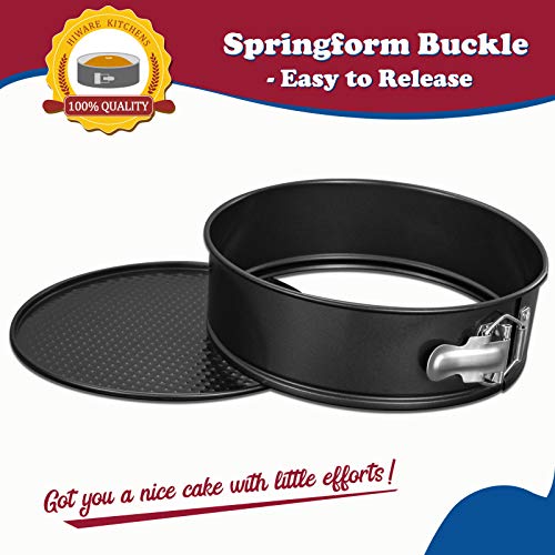 9-Inch Non-Stick Springform Pan with Removable Bottom for Cheesecakes