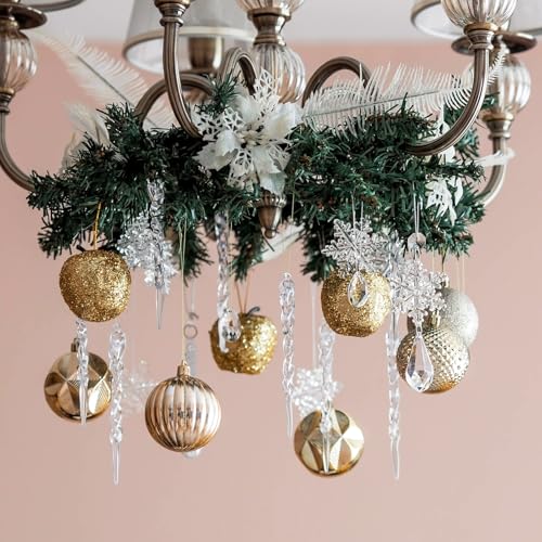 Artificial Pine Garland 100 Ft Green Mini Christmas Roping Decoration