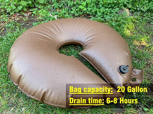 20-Gallon Slow Release Tree Watering Ring (2-Pack) Deep Root Irrigation