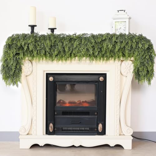 GLIDLION 9FT Lifelike Cedar Garland - Artificial Christmas Decor, 1 Piece