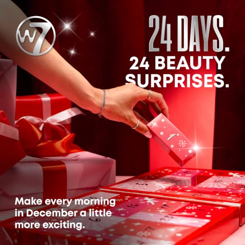 W7 Beauty Blast Makeup Advent Calendar 2026 - 24 Cosmetic Treats & Miniatures