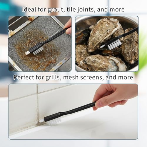 4-Piece Juicer Cleaning Brush Set - Compact Detail Brushes for Kitchen Tools