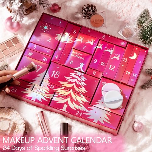 Makeup Advent Calendar 2026 for Women & Teen Girls Holiday Beauty Gift Set